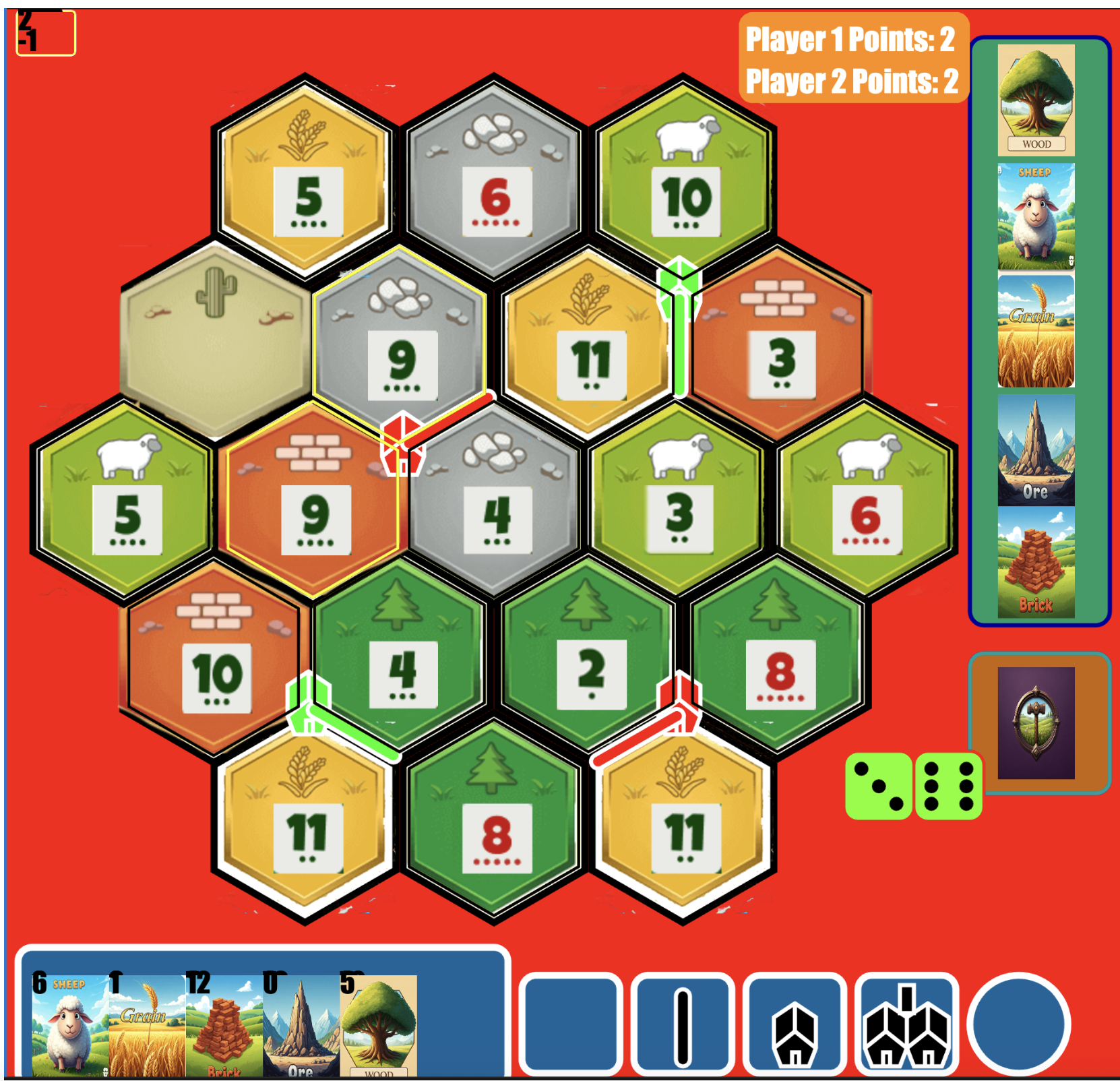 Catan Board Game Simulation